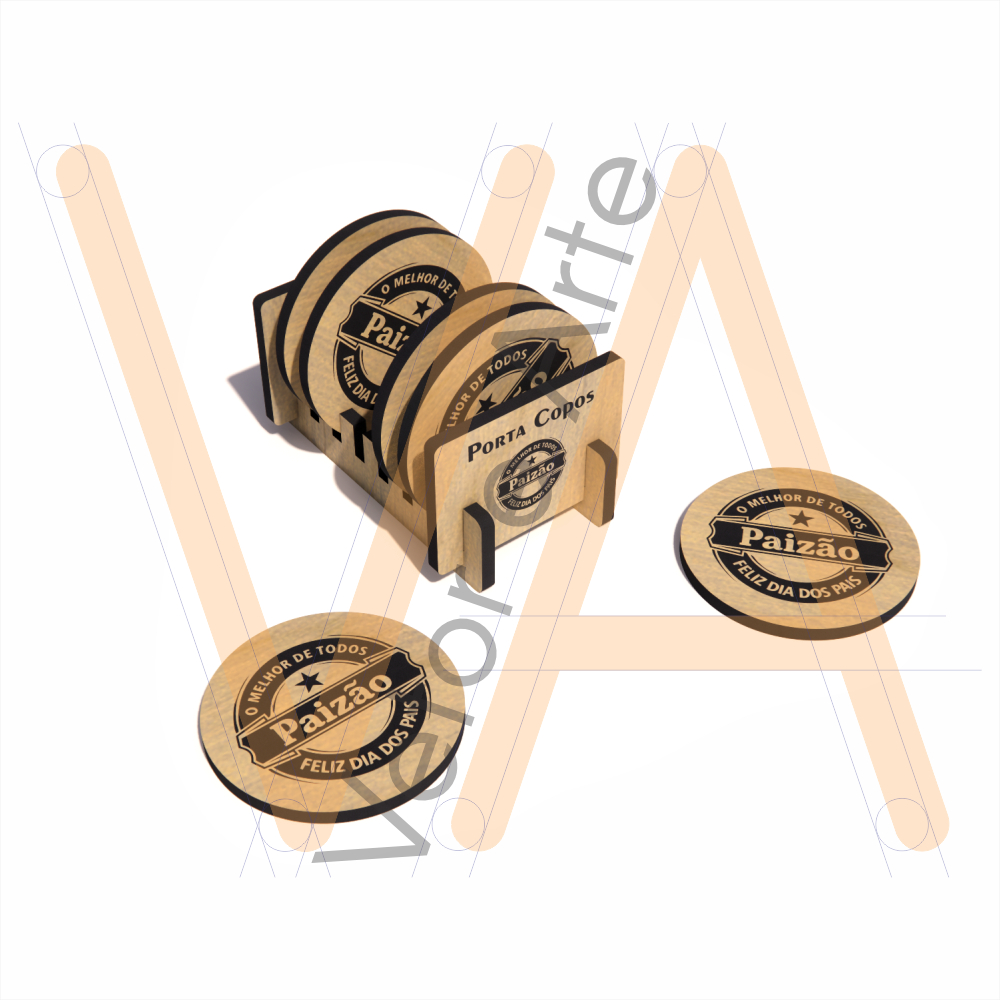 Porta Copos Paizão