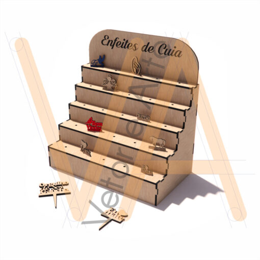 188 Enfeites de Chimarrão + Expositor