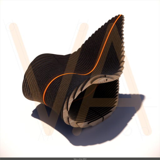 Wave Armchair