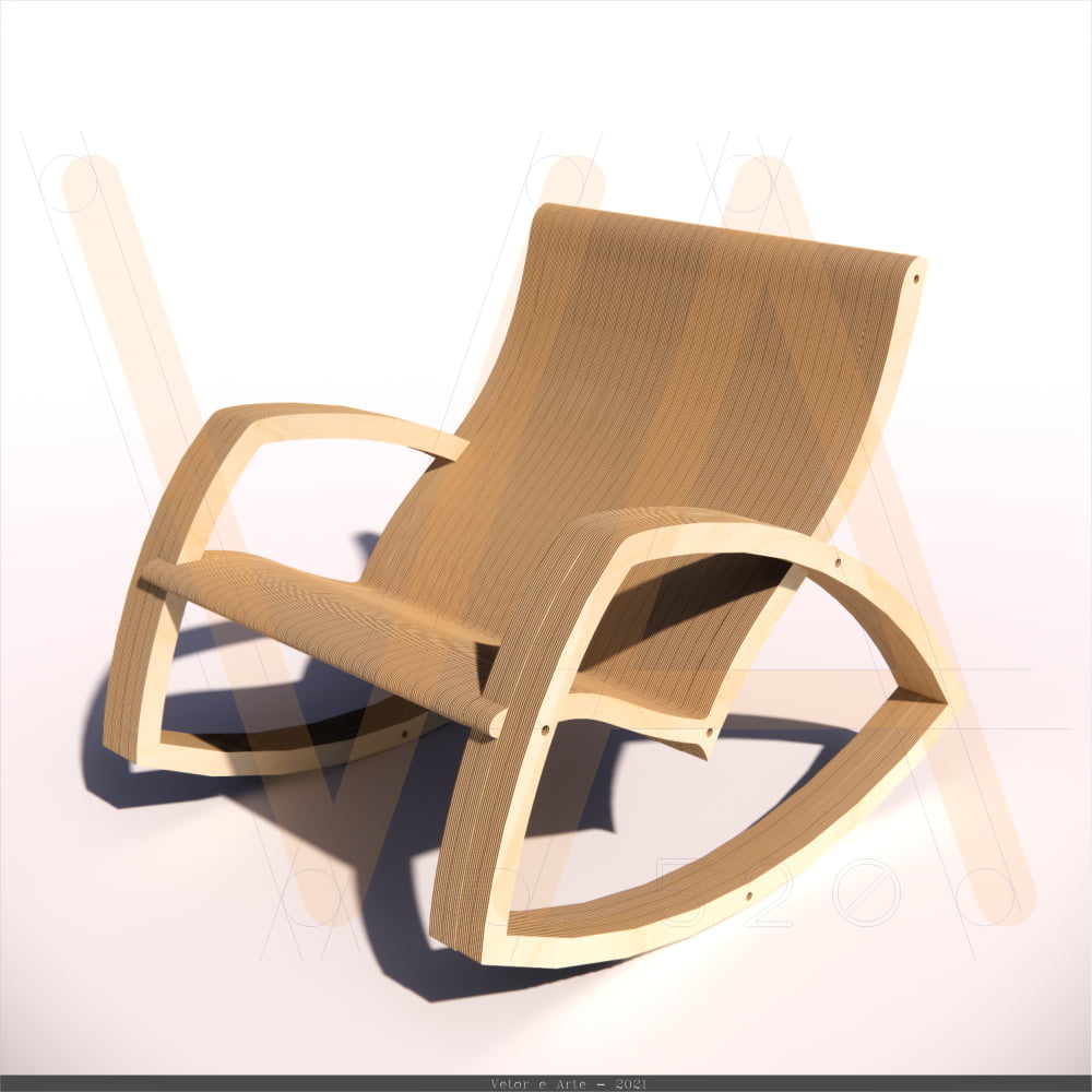 Moddoor Rocking Chair