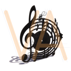 Relógio Clave De Sol