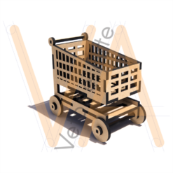 Mini Carrinho Mercado