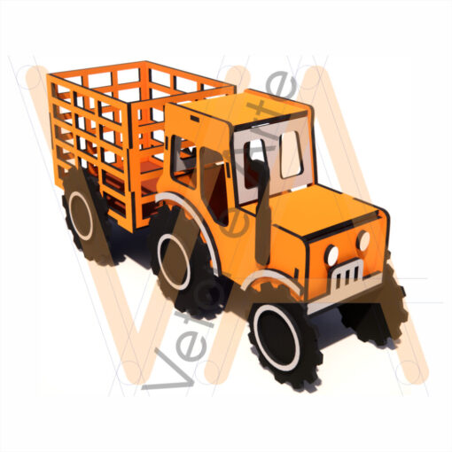 Mini Trator e Carretinha