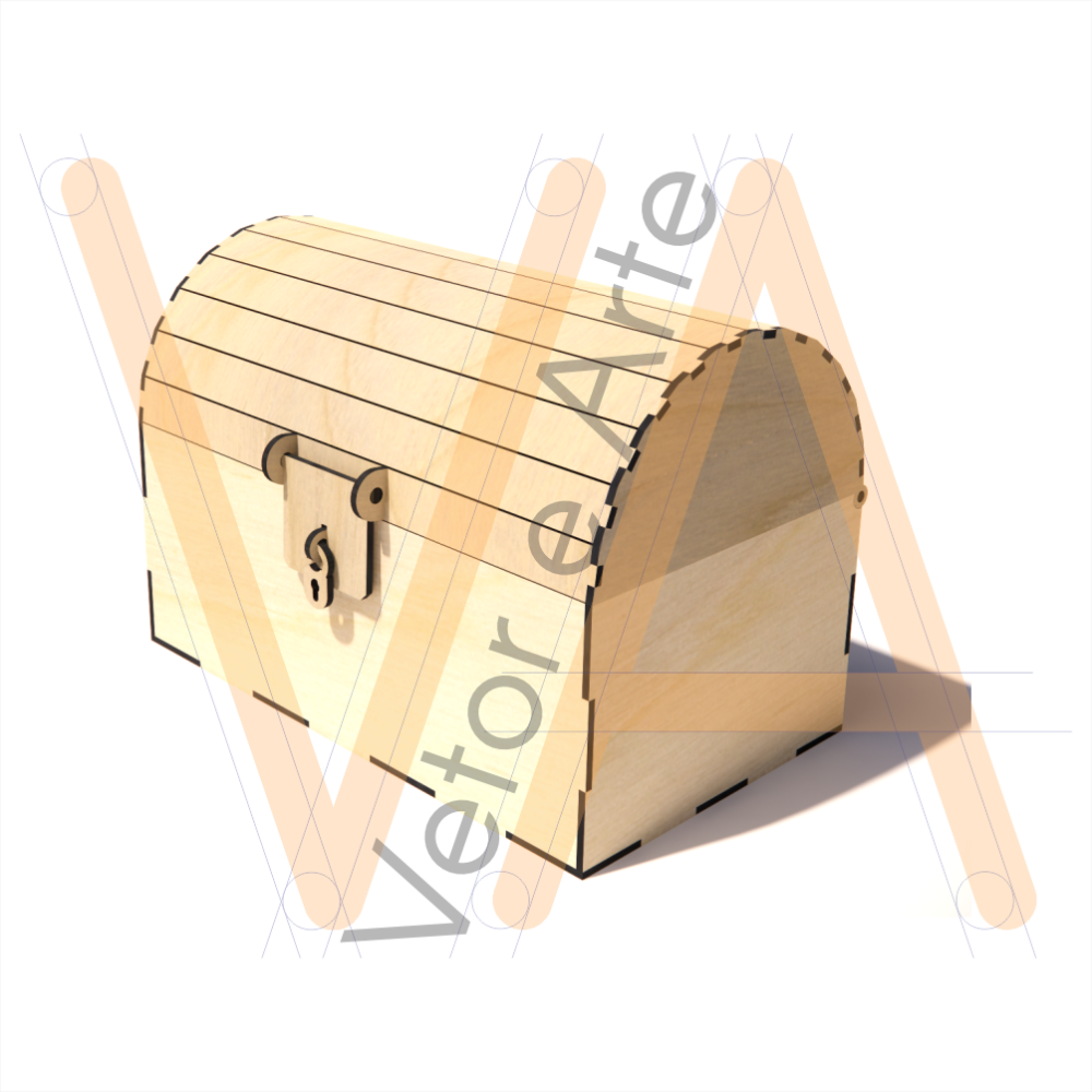 Baú 25x15x17