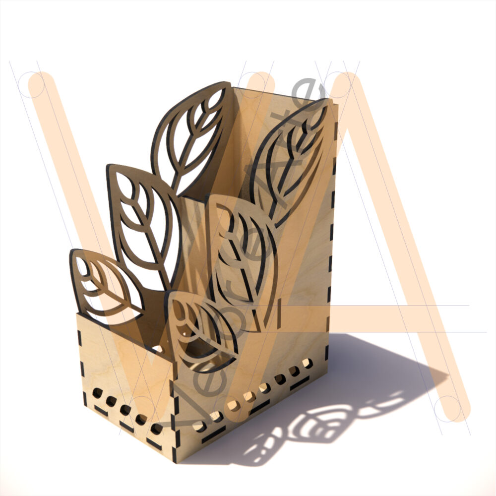 Porta Canetas Folhas M