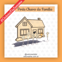 #R12 - Porta Chaves da Família