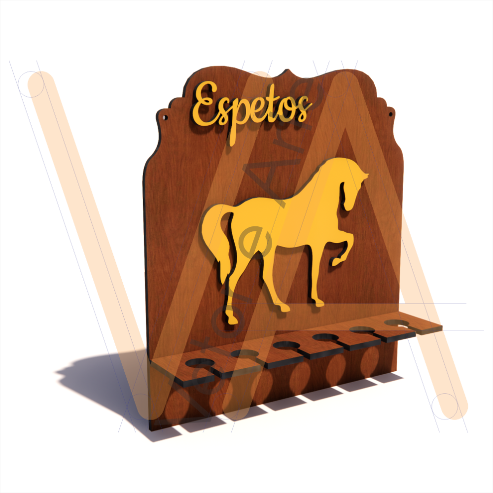 Espetos na Parede