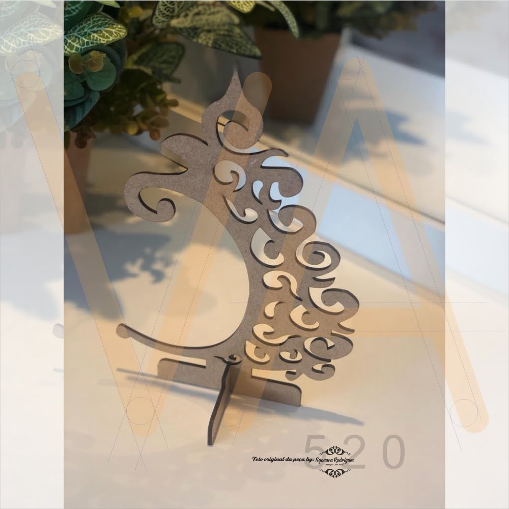 Meio Pinheiro Arabesco