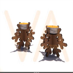 Flake Candle