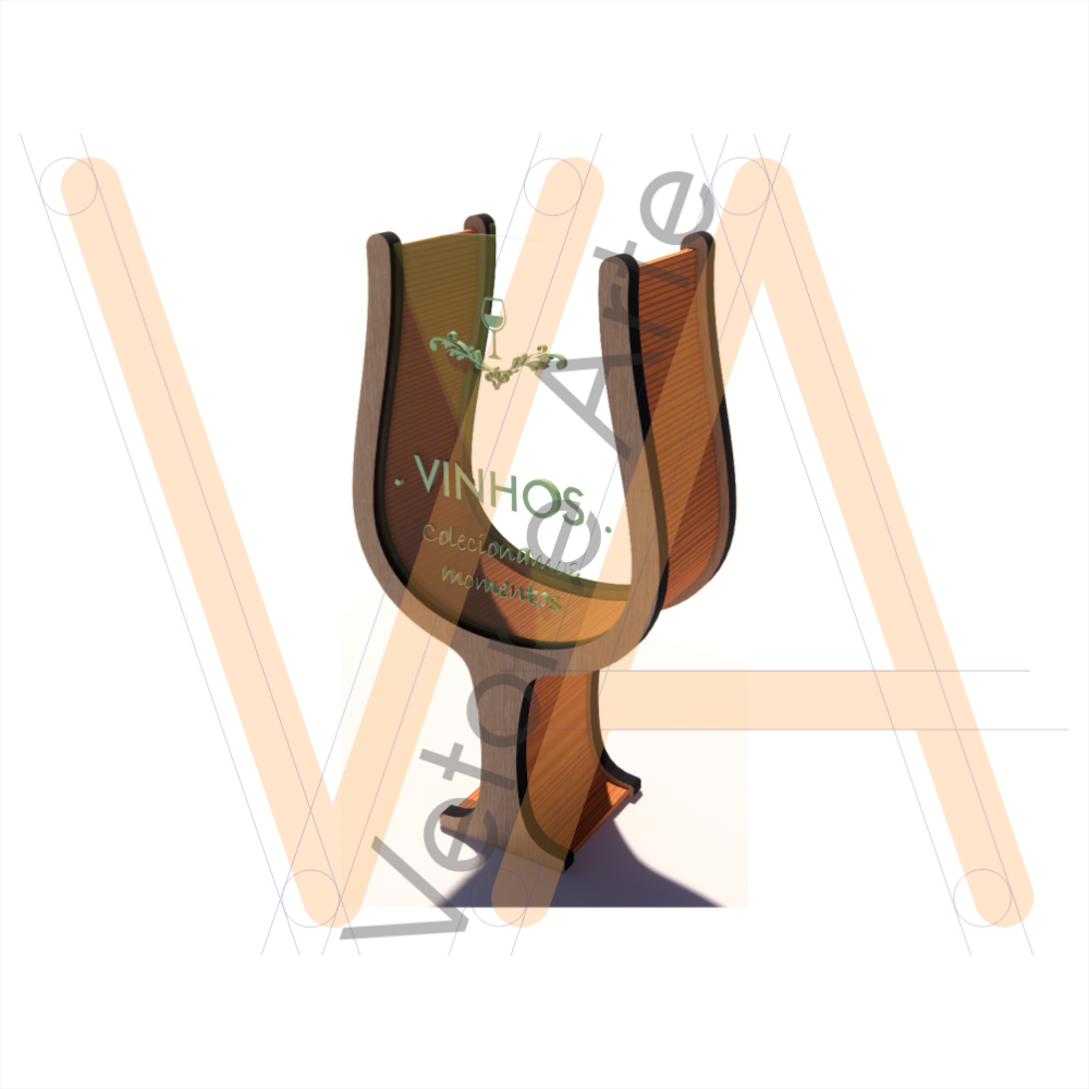 Taça Porta Rolhas