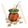 Enfeite Chimarrão Pai