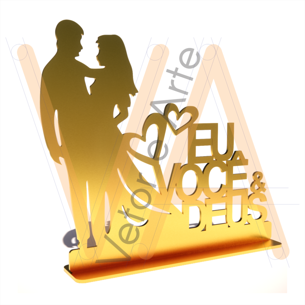 Topo de Bolo Casal