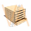 Organizador A4 5 Gavetas