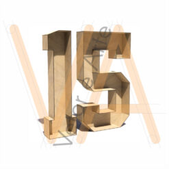 Nº 15 Caixa - 1m