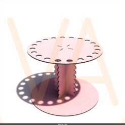 Porta Tiara Circular