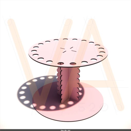 Porta Tiara Circular