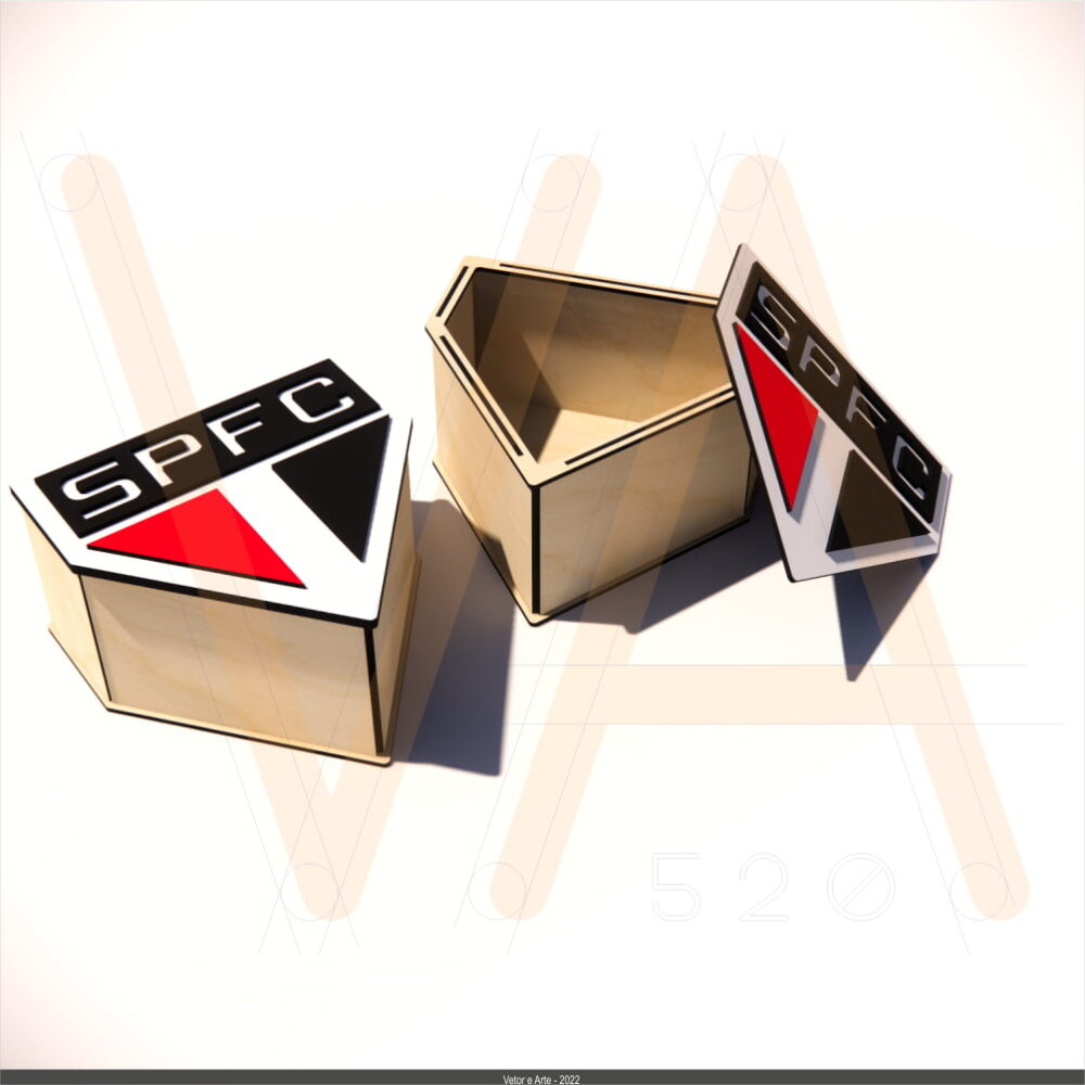 Caixa Tricolor Paulista