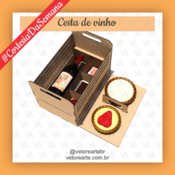 #R16 - Cesta de Vinho