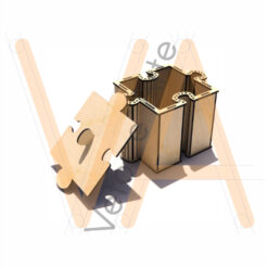 Caixa Peça Puzzle