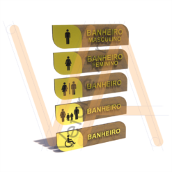 Sinalização Banheiro 01