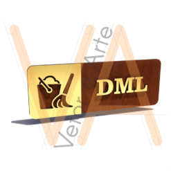 Placa Sinalização DML