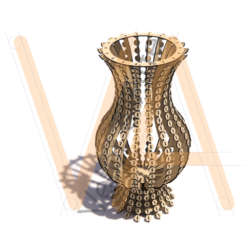 Vaso Moeda 50cm