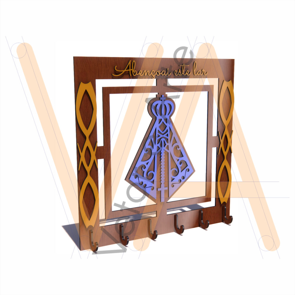 Porta Chaves Nossa Sª Aparecida
