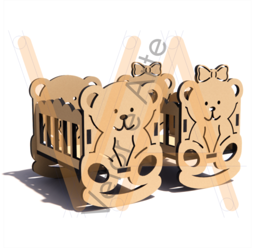 Mini Berço Urso (a)