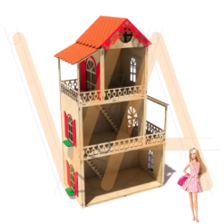 Casa da Barbie Modulada