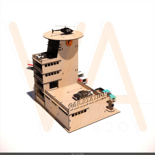 Mini Posto Carrinhos - Imagem 2