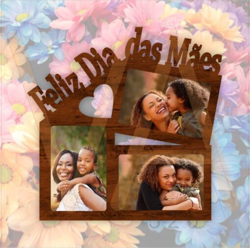 Mosaico Feliz dia das Mães