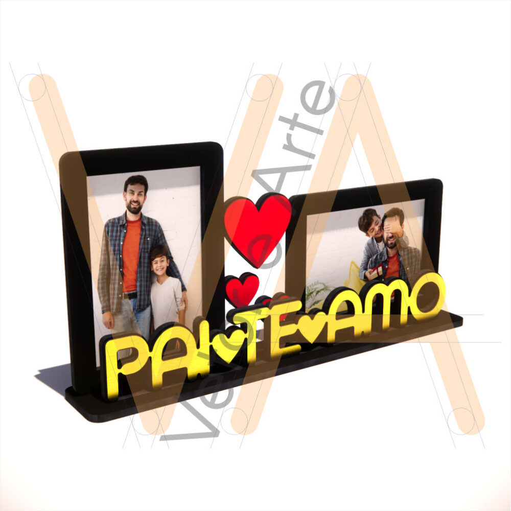 Retrato Pai Te Amo