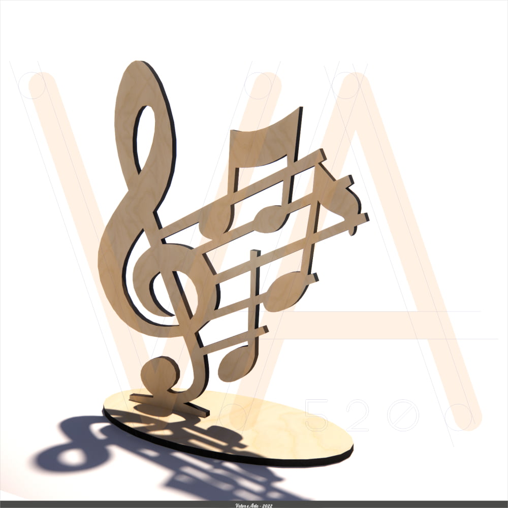 Totem Notas Musicais