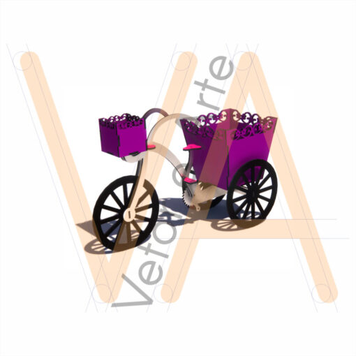 Cachepô Triciclo