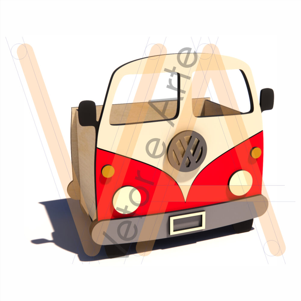 Cachepô Kombi