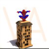 Mini Prédio do Homem Aranha
