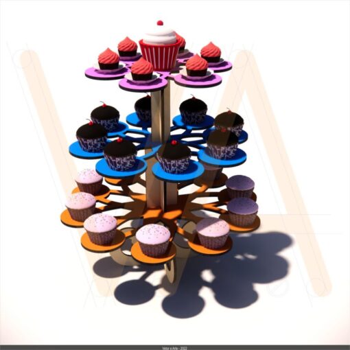 Expositor de CupCake