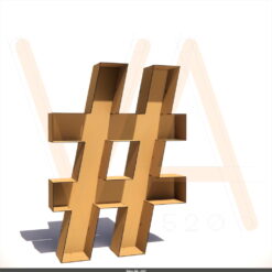 Hashtag - 100 cm