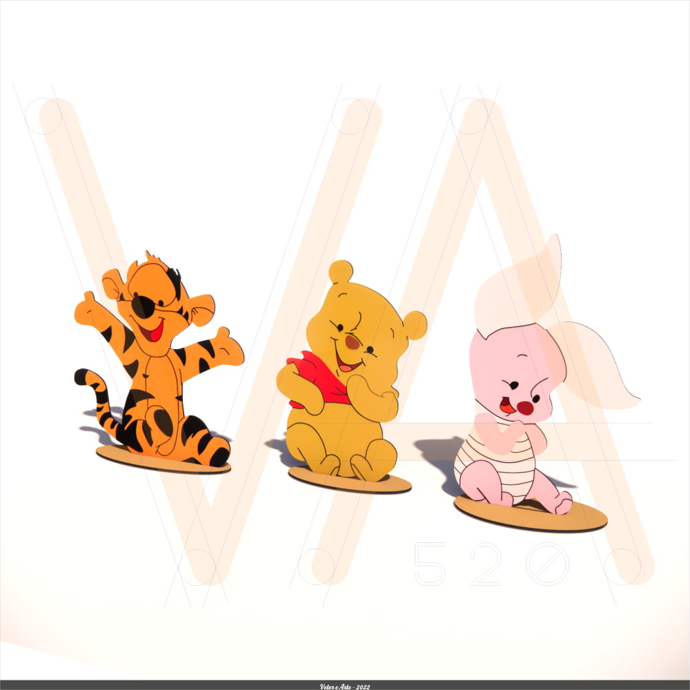 Totem Pooh, Tigrão e Leitão