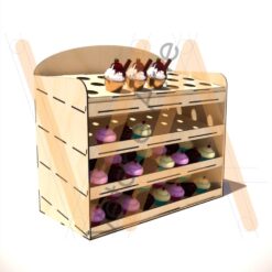 Expositor de Doces e Cones