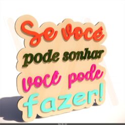 Placa sonhos