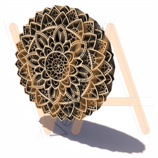 Mandala Fiore d'Montagna
