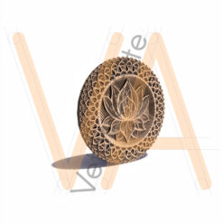 Mandala Lotus em Camada