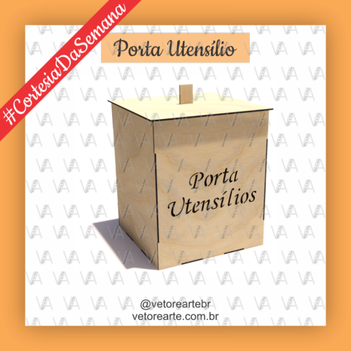 #R4 - Porta Utensílios