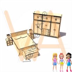 Mini Móveis Clássicos - Quarto Casal