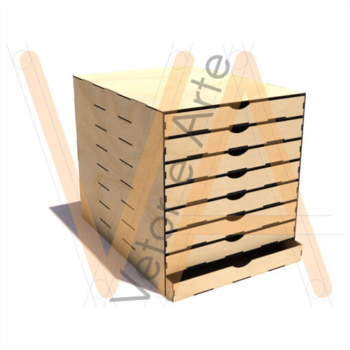 Organizador 8 gavetas