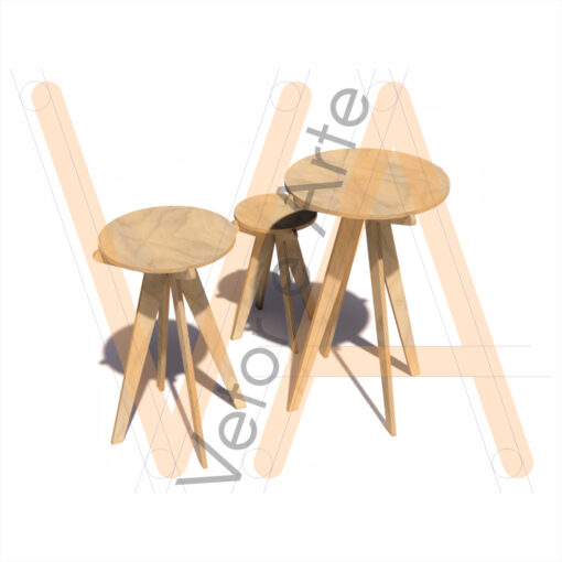 Mesas Decor - Trio Bailarina
