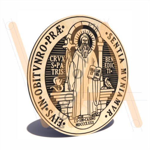 Frente Medalha São Bento