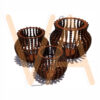 Trio Vaso Pérola Grego