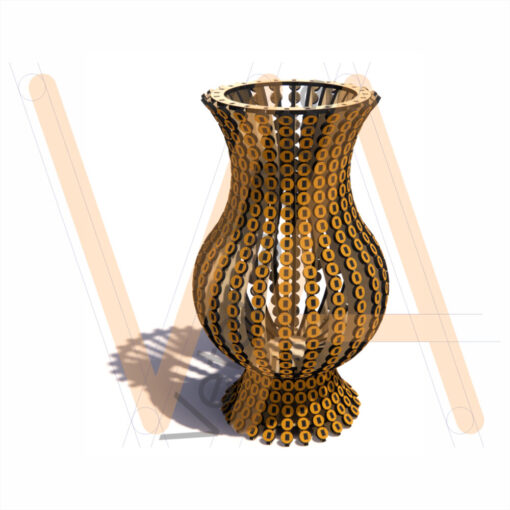 Vaso Moeda 25cm